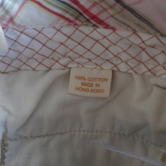 J. Crew Classic Twill Chino Weathered & Broken In City Fit Cotton Short - Size 4 - Picture 5 of 5